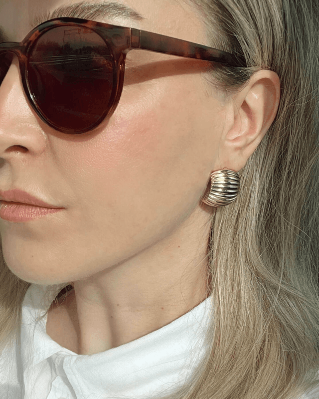 Elegante Ohrringe Gold